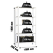 Rayonnage intérieur 1800x1000x300 - 5 niveaux Blanc - SIMON RACK - 8435104938980