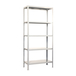 Rayonnage de bureau charge légère sans vis 1800x1000x360 - 5 niveaux Blanc - SIMON RACK - 8435104939444