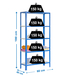 Rayonnage intérieur 1800x800x400 - 5 niveaux Bleu/Blanc - SIMON RACK - 8435104940211