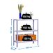 Rayonnage intérieur 900x1000x300 - 3 niveaux Blanc - SIMON RACK - 8435104940235