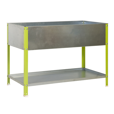 Jardinière extérieure - 850x1200x600 - 2 niveaux Vert/Galvanisé - SIMON RACK - 8435104941539