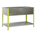 Jardinière extérieure - 850x1200x600 - 2 niveaux Vert/Galvanisé - SIMON RACK - 8435104941539