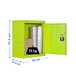 Armoire de rangement - 650x500x275 - Vert - SIMON RACK - 8435104941645