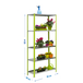 Étagère de jardin - 1800x900x300 - 5 niveaux Vert - SIMON RACK - 8435104942291