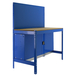 Kit établi Bricolage - 1445x910x610 - 1 niveau Bleu/Bois - SIMON RACK - 8435104942710