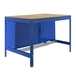 Kit établi Bricolage - 842x1210x760 - 1 niveau Bleu/Bois - SIMON RACK - 8435104942932
