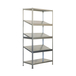 Étagère en kit charge légère sans vis 2000x1000x500 - 5 niveaux Galvanisé - SIMON RACK - 8435104944028