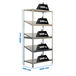 Étagère en kit charge légère sans vis 2000x1000x500 - 5 niveaux Galvanisé - SIMON RACK - 8435104944028