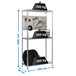 Rayonnage pour garage auto - 2000x1000x400 - 3 niveaux Galvanisé - SIMON RACK - 8435104944097