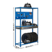 Rayonnage pour garage auto - 2000x1000x400 - 3 niveaux Bleu - SIMON RACK - 8435104944165