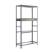 Rayonnage pour garage auto - 2000x1000x400 - 4 niveaux Gris - SIMON RACK - 8435104944264