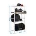 Rayonnage pour garage auto - 2000x1000x400 - 4 niveaux Blanc - SIMON RACK - 8435104944271