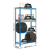 Rayonnage pour garage auto - 2000x1000x400 - 4 niveaux Bleu - SIMON RACK - 8435104944288