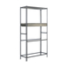 Rayonnage pour garage auto - 2000x1200x400 - 4 niveaux Gris - SIMON RACK - 8435104944295