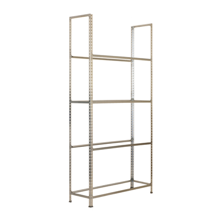 Rayonnage pour garage auto - 2000x1000x300 - 4 niveaux Galvanisé - SIMON RACK - 8435104944592
