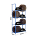 Rayonnage pour garage auto - 2000x1000x300 - 4 niveaux Bleu - SIMON RACK - 8435104944608