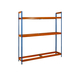 Rayonnage pour garage auto - 2000x1500x450 - 3 niveaux Bleu/Orange - SIMON RACK - 8435104947449