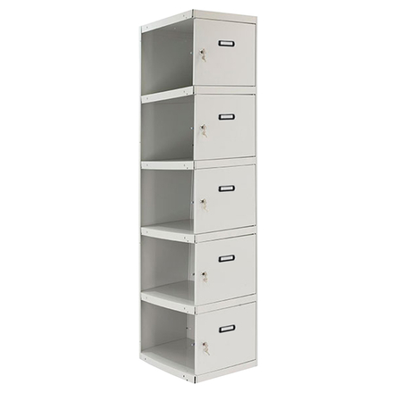 Vestiaire métallique 1800x300x500 - Gris - SIMON RACK - 8435104947708