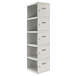 Vestiaire métallique 1800x300x500 - Gris - SIMON RACK - 8435104947708