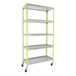 Étagère mobile de jardin - 1875x900x300 - 5 niveaux Vert - SIMON RACK - 8435104948118