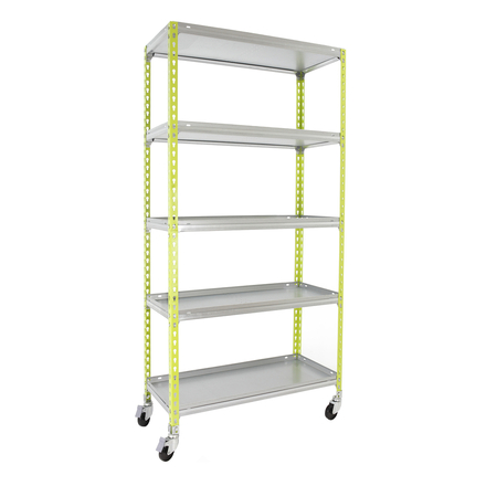 Étagère mobile de jardin - 1875x900x500 - 5 niveaux Vert - SIMON RACK - 8435104948132
