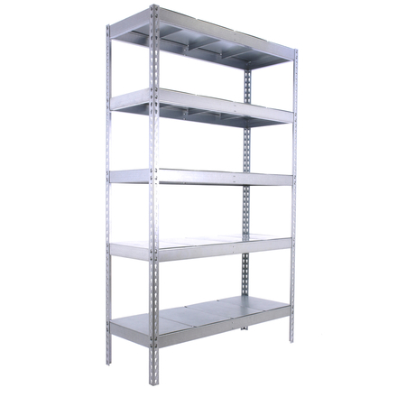 Étagère mobile charge moyenne 400kg - 2000x1800x450 - 5 niveaux Galvanisé - SIMON RACK - 8435104950418