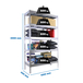 Étagère charge moyenne 500 à 600kg - 2000x1500x450 - 5 niveaux Galvanisé - SIMON RACK - 8435104951644