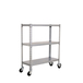 Rayonnage mobile métallique léger sans vis 975x1000x500 - 3 niveaux Galvanisé - SIMON RACK - 8435104953174