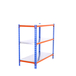 Rayonnage métallique léger sans vis 900x1000x300 - 3 niveaux Bleu/Orange - SIMON RACK - 8435104953310