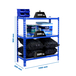 Rayonnage métallique léger sans vis 900x1100x300 - 3 niveaux Bleu - SIMON RACK - 8435104953365