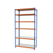 Rayonnage métallique léger sans vis 2500x900x400 - 6 niveaux Bleu/Orange - SIMON RACK - 8435104953914