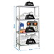 Étagère en kit charge légère sans vis 1500x900x300 - 4 niveaux Galvanisé - SIMON RACK - 8435104956014