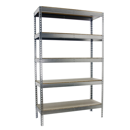 Étagère charge moyenne 500 à 600kg - 3000x1200x750 - 5 niveaux Bois - SIMON RACK - 8435104956977