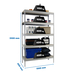 Étagère mobile charge moyenne 400kg - 2500x1500x600 - 5 niveaux Bois - SIMON RACK - 8435104957875