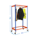 Rayonnage pour vêtements 1575x900x500 - 1 niveau Bleu/Orange - SIMON RACK - 8435104958414