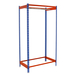 Rayonnage pour vêtements 1500x1200x500 - 1 niveau Bleu/Orange - SIMON RACK - 8435104958452