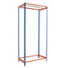 Rayonnage pour vêtements 2000x900x500 - 1 niveau Bleu/Orange - SIMON RACK - 8435104958537