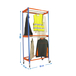 Rayonnage pour vêtements 3075x900x750 - 2 niveaux Bleu - SIMON RACK - 8435104959299