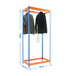 Rayonnage pour vêtements 2000x1500x600 - 1 niveau Bleu/Orange - SIMON RACK - 8435104959497