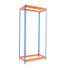 Rayonnage pour vêtements 2500x1500x600 - 1 niveau Bleu/Orange - SIMON RACK - 8435104959657