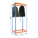Rayonnage pour vêtements 2500x1500x600 - 1 niveau Bleu/Orange - SIMON RACK - 8435104959657