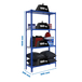 Rayonnage métallique léger sans vis 1500x900x300 - 4 niveaux Bleu - SIMON RACK - 8435104960431