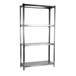 Rayonnage métallique léger sans vis 1500x900x300 - 4 niveaux Galvanisé - SIMON RACK - 8435104960448