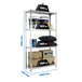 Rayonnage métallique léger sans vis 1500x1000x300 - 4 niveaux Galvanisé - SIMON RACK - 8435104960486