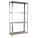 Rayonnage bois-métal léger sans vis 1500x1100x500 - 4 niveaux Bois - SIMON RACK - 8435104961322