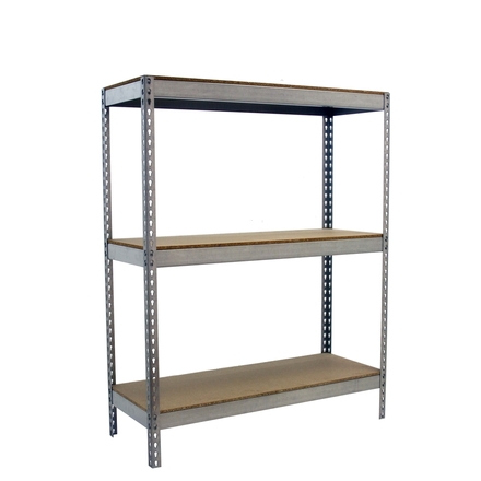 Étagère mobile charge moyenne 400kg - 1500x1500x750 - 3 niveaux Bois - SIMON RACK - 8435104961605