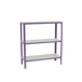 Rayonnage intérieur 900x800x300 - 3 niveaux Blanc - SIMON RACK - 8435104961933