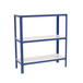 Rayonnage intérieur 900x800x300 - 3 niveaux Bleu/Blanc - SIMON RACK - 8435104961957