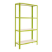 Rayonnage intérieur 1600x1000x300 - 4 niveaux Vert/Blanc - SIMON RACK - 8435104962022