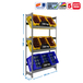 Rayonnage léger tri de bouteille sans vis 1800x1000x300 - 3 niveaux Gris - SIMON RACK - 8435104962312